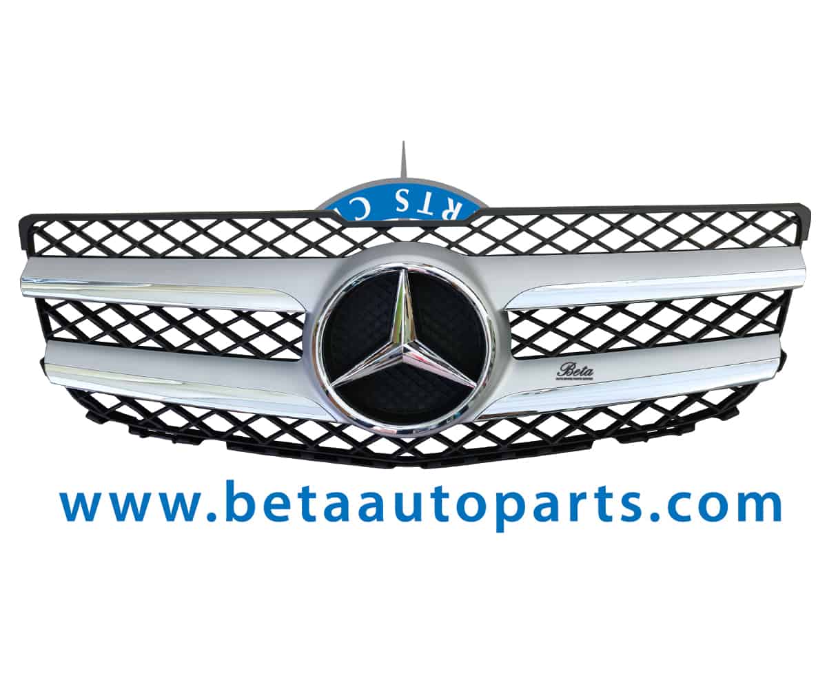 Radiator Grille Chrome color for Mercedes GLK-Class X204 2012-2015 models, Part Number 2048802983 Radiator Grille Chrome color for Mercedes GLK-Class X204 2012-2015 models, Part Number 2048802983